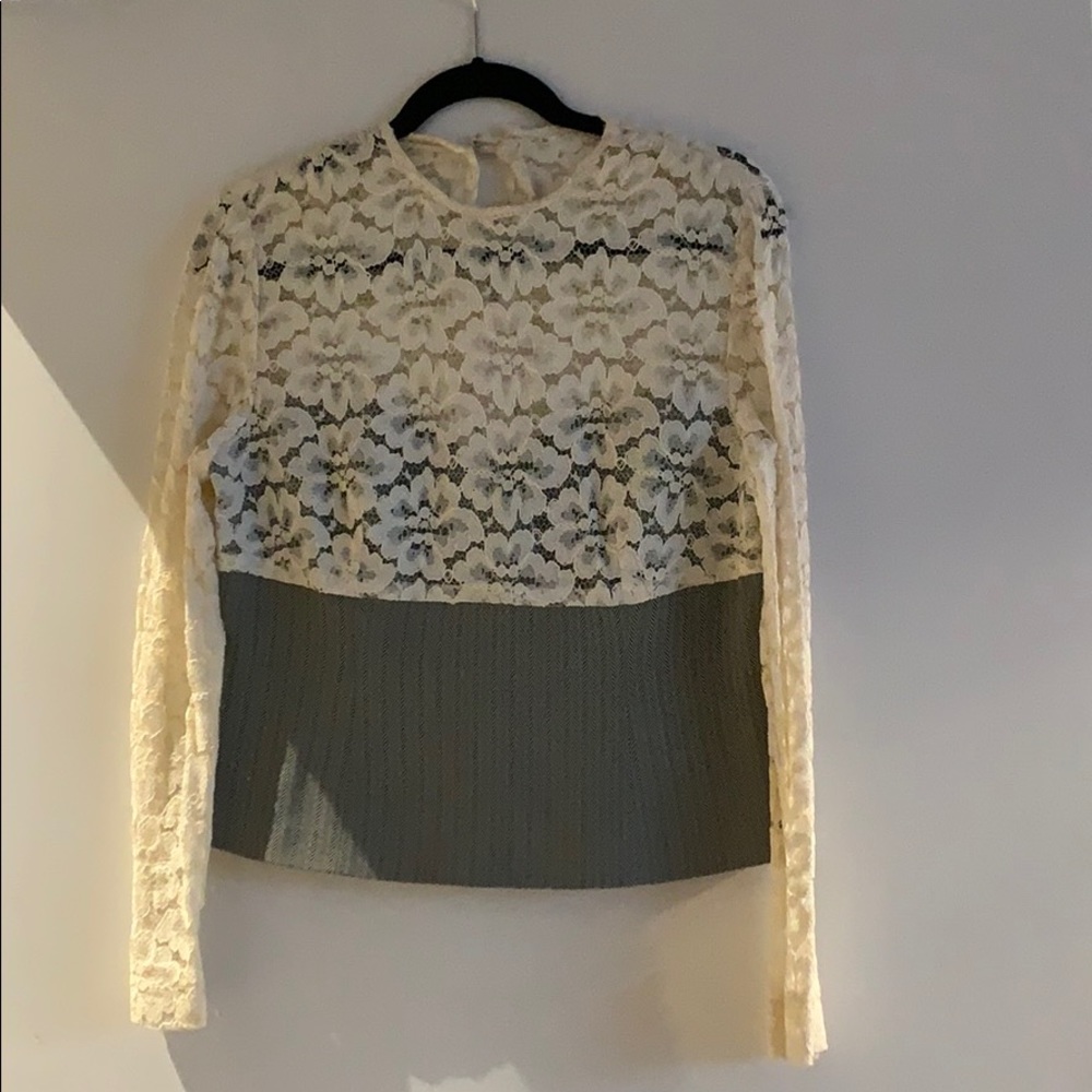 Custom made skirt/top set in size 6.